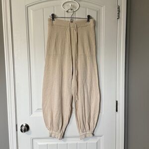 Free people sweater knit jogger pants